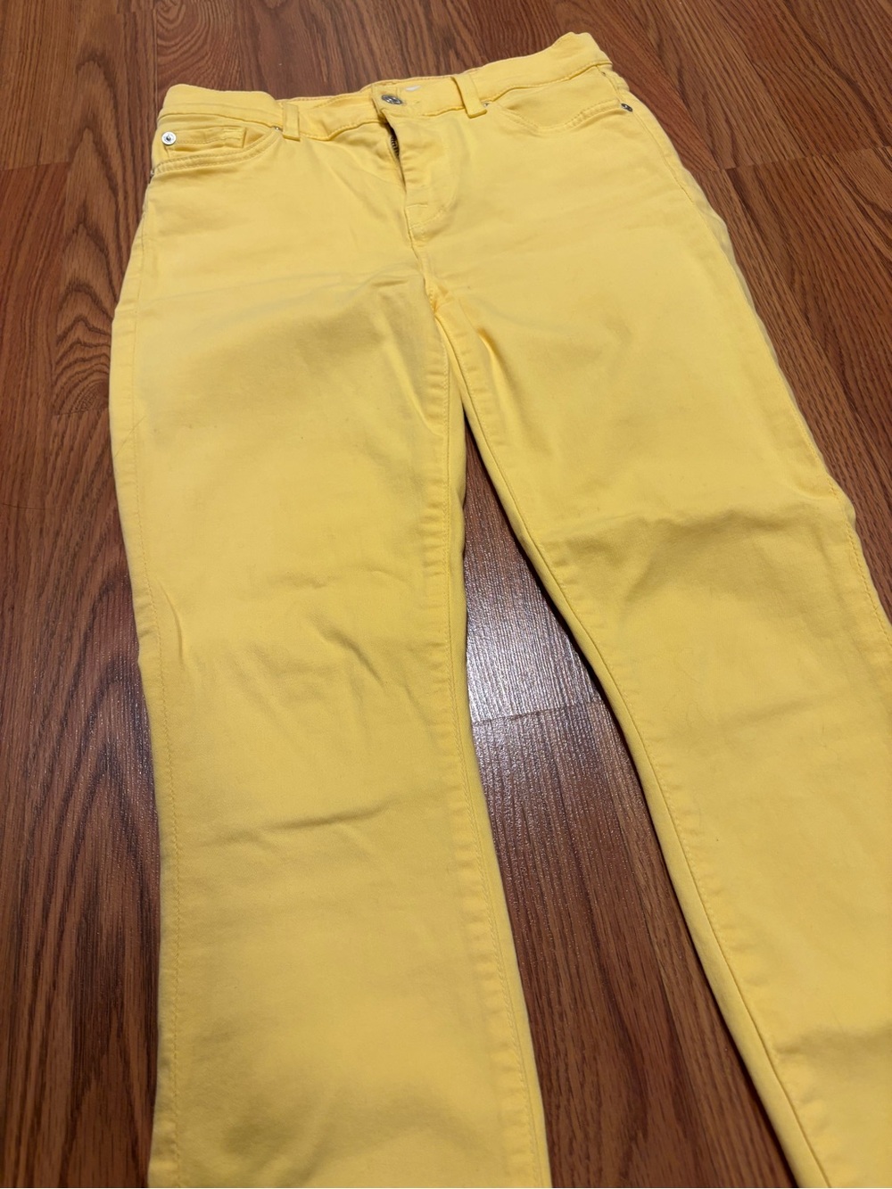 7 For All Mankind Yellow Jeans - Picture 8 of 12